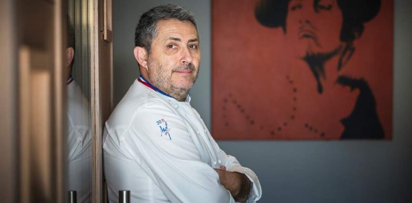 Jérôme Nutile, chef étoilé.